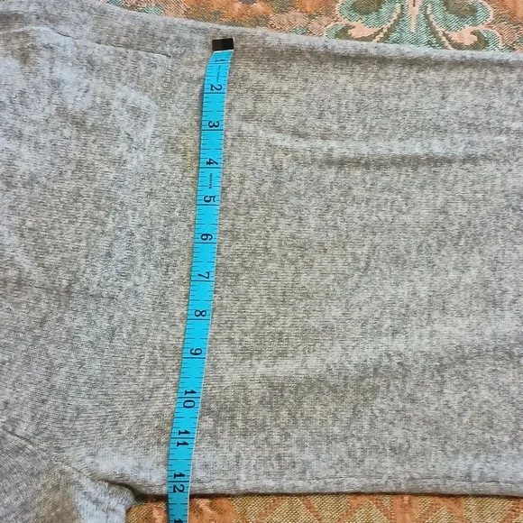 White + Warren Heather Gray Cashmere Knit Pants Sz L - Picture 12 of 12